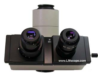 Microscopio Olympus BH, BHS y BHT trinocular