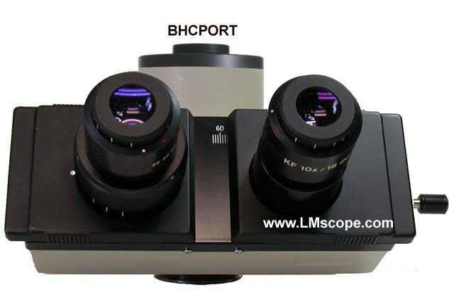 Olympus BH, BHS and BHT microscope with c-mount port BHCPORT