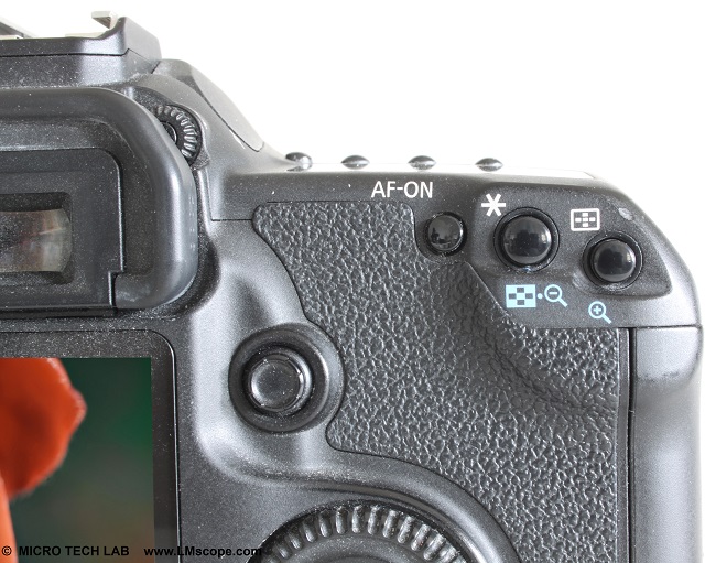Canon Mikroskopkamera Lupen Tasten