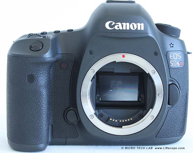 Canon EOS 5DS R vue de face