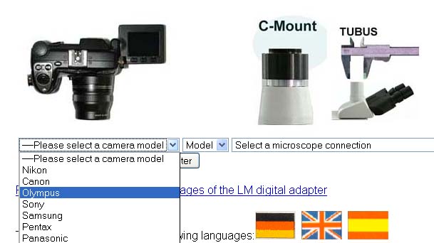 LMscope online database find adapter solutions