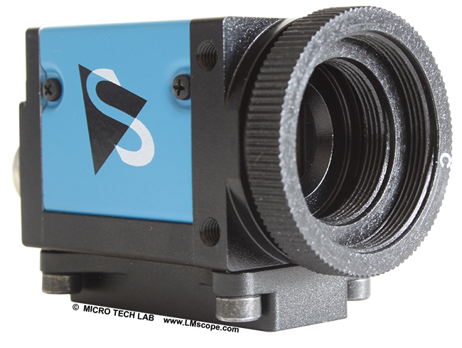 Imaging Source DFK 33U microscope camera adapter solution