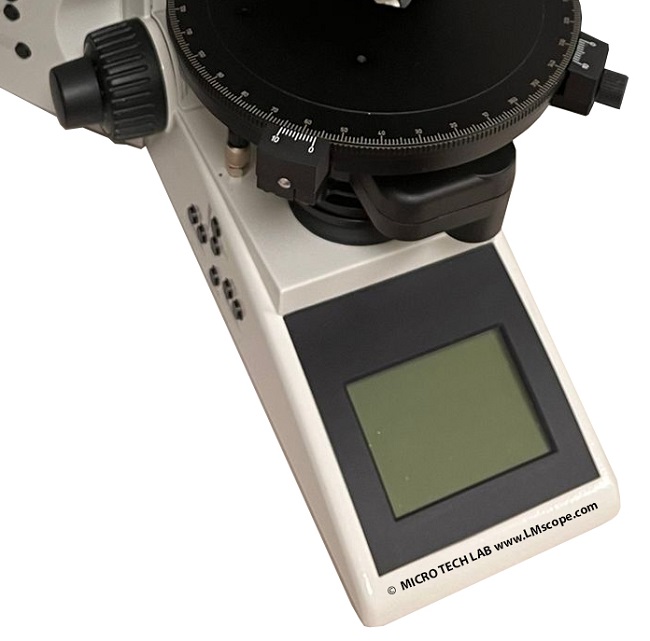 motorized Leica microscope with display microphotography photomicroscopy