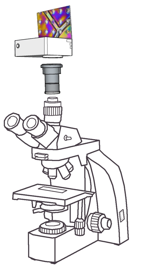 LM Adapterlsung Amscope T800 Mikroskopadapter Kameraadapter Mikroskopkamera