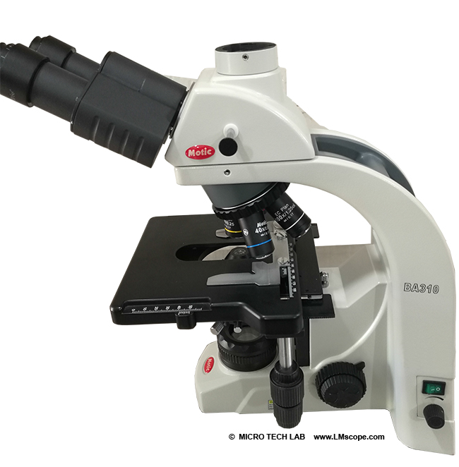 Motic BA 310 microscope
