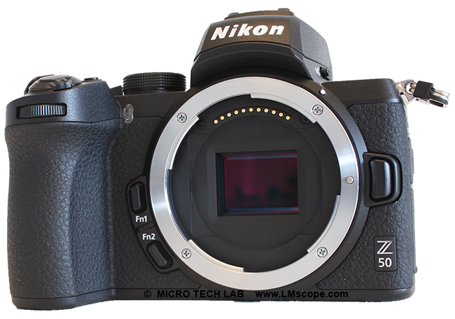 Nikon Z50 mit APS-C Sensor, 4K, leichte DSLM, Z-mount