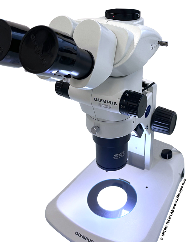  Olympus SZX7 stereo microscope with photo tube