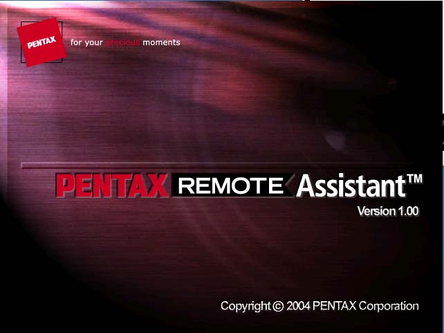 logo del asistente remoto Pentax