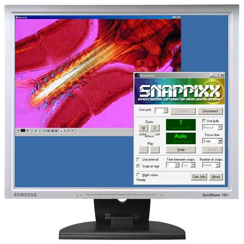Snappixx Software Desktop Mikroskopie