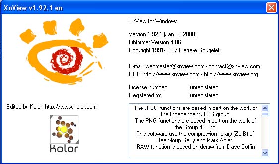 XnView Windows Version
