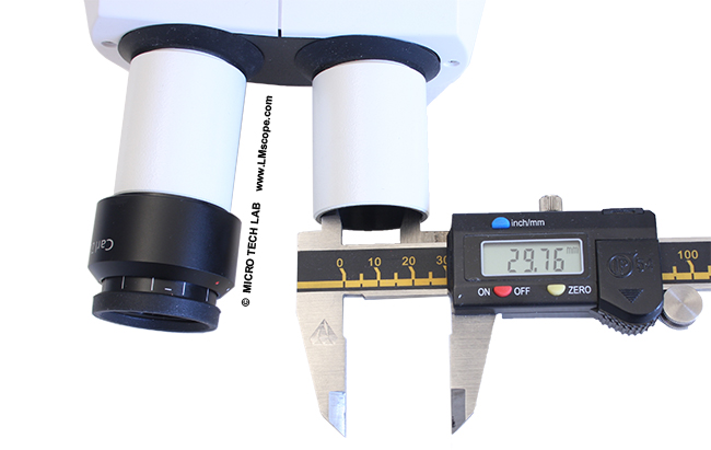 Tubo ocular de microscopio estreo Zeiss Stemi 305 de 30mm, adaptador de cmara de cmara ocular