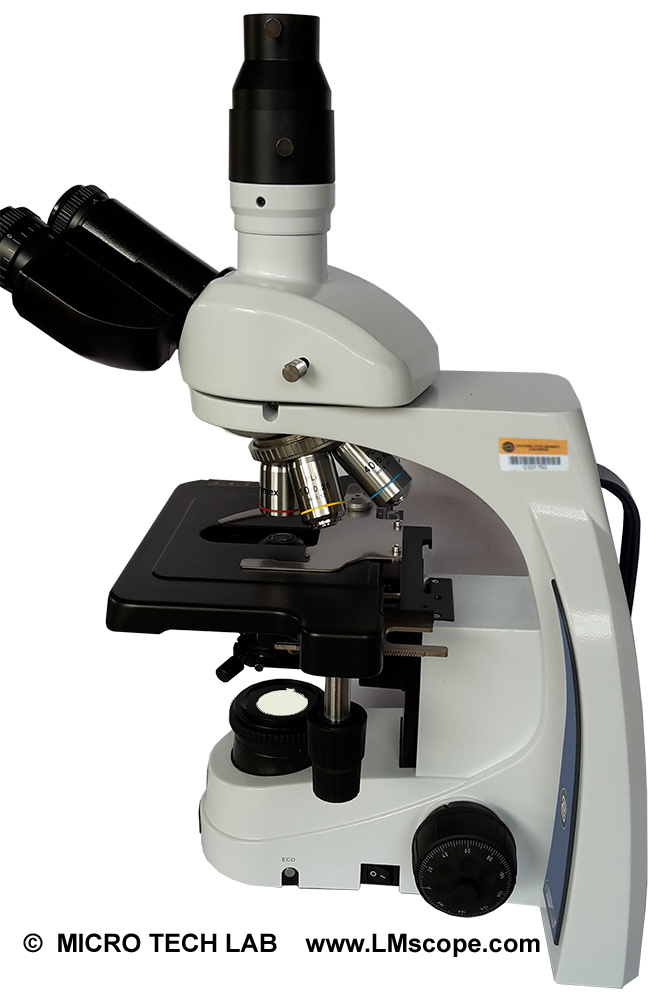 microscopio trinocular barato