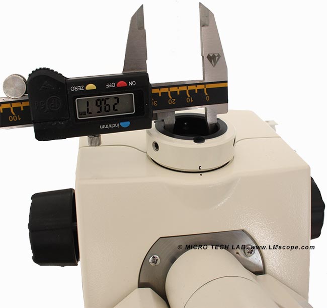 Zeiss Mikroskop 30mm Fototubus Interface60 Adapterlsung 