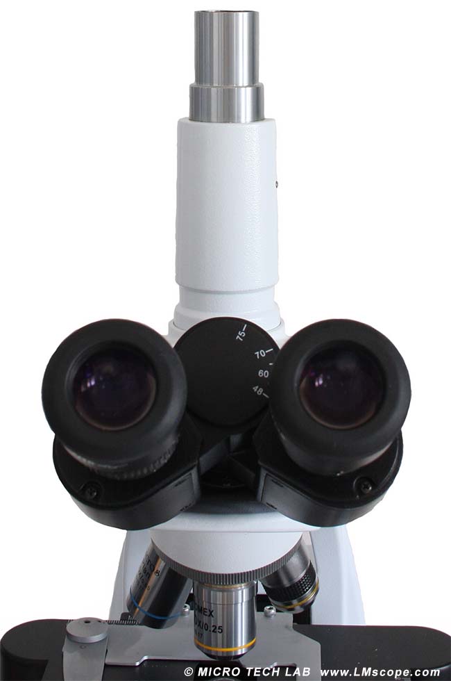 adaptateur de microscope numrique LM avec un raccord de tube de 23,2 mm