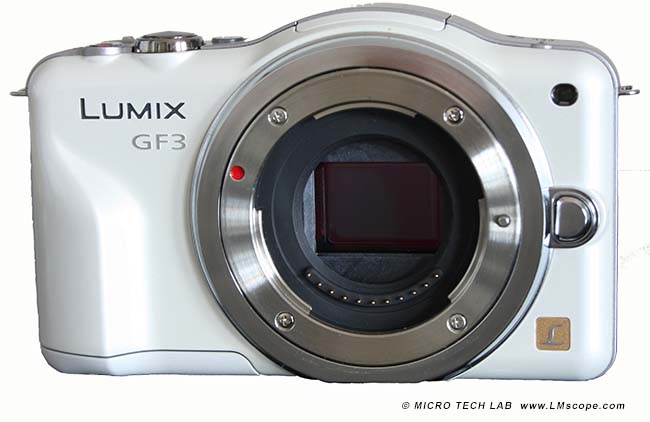 Panasonic Lumix GF3 microscope camera