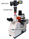 Austatten von Zeiss Axiovert 10 - inversen Forschungsmikroskopen (35 / 35M / 405M) mit LM digital Adapter fr die Mikrofotografie
