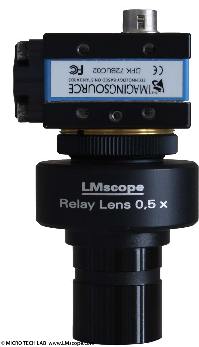DFK 72BUC02 imaging source appareil photo USB2 sur l oculaire