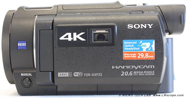 Sony Handycam FDR AXP33