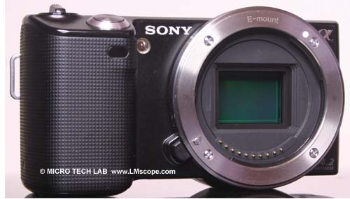 Sony Nex-3 APS-C sensor camera 14,2 MP