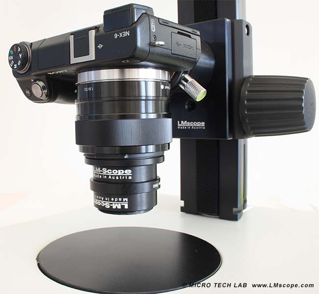 Sony Nex-6 Makroskopkamera