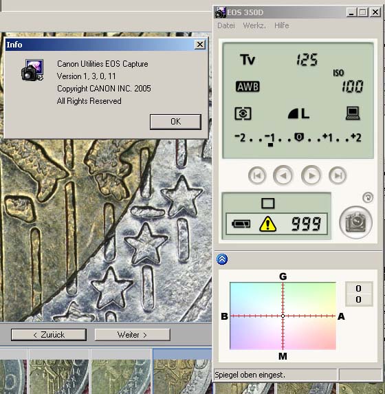 Nmero de versin del Software probado por LMScope