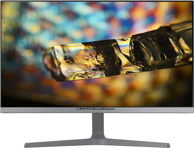 8K Monitor mit Live Bild Anzeige ber HDMI, Die besten Kameras am Mikroskop