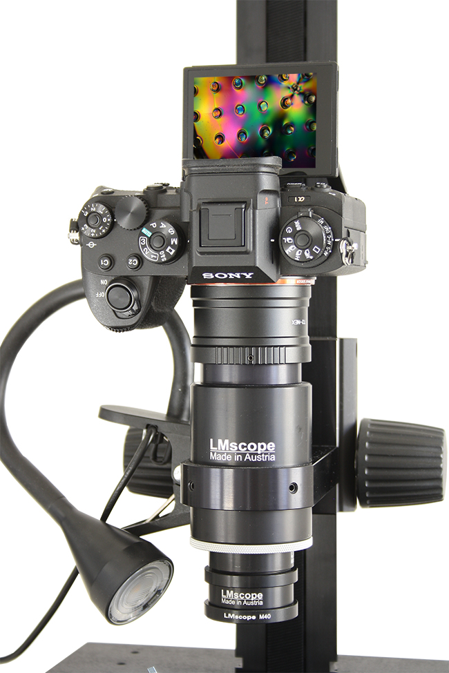 Exemple d utilisation : adaptateur de trpied photomicroscope grand trpied