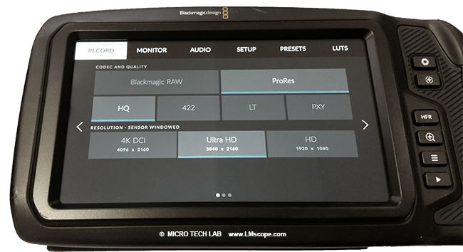 Blackmagic Pocket cinema camera: define image quality