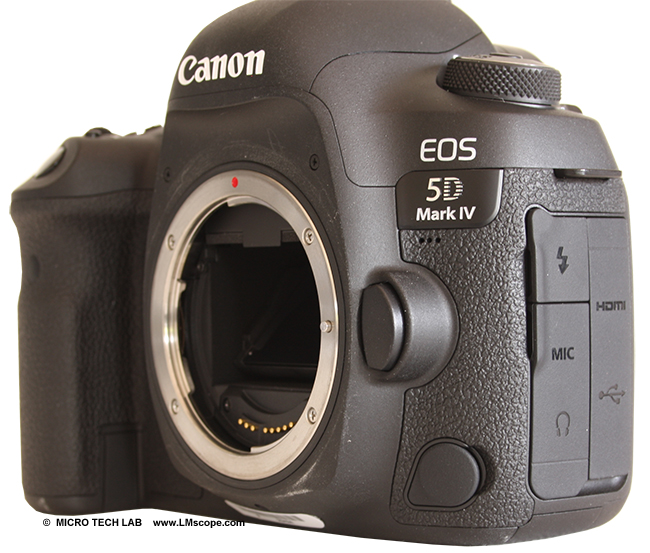 Turn your Canon EOS 5D Mark IV into a microscope