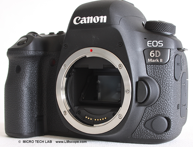 front view DSLR fullframe EOS 6