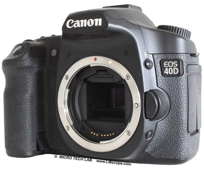 Test: The Canon EOS 40D on the microscope – a DSLR classic with an