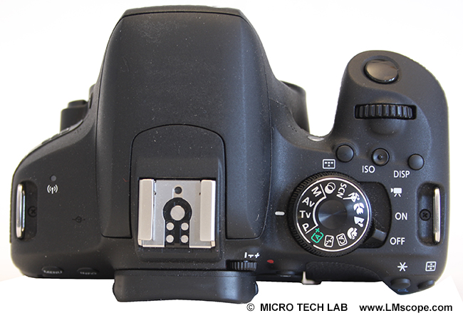 Canon EOS 800D  APS-C sensor
