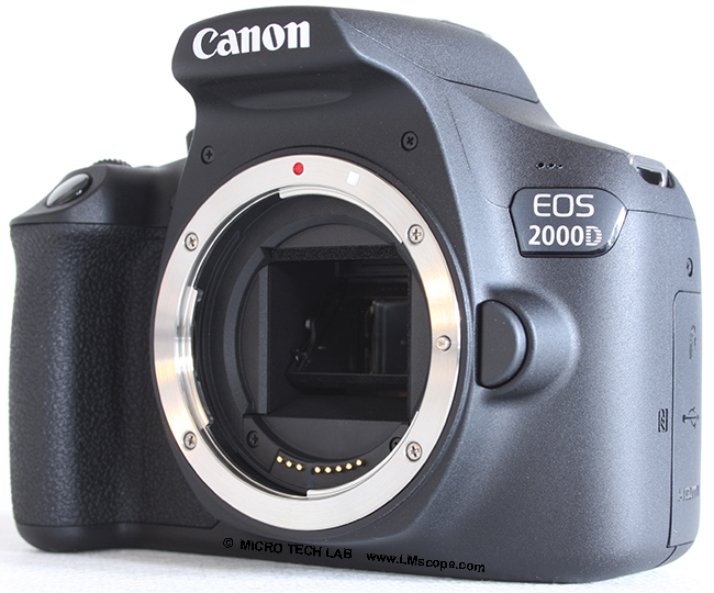 Canon DSLR EOS 2000D Metallbajonett