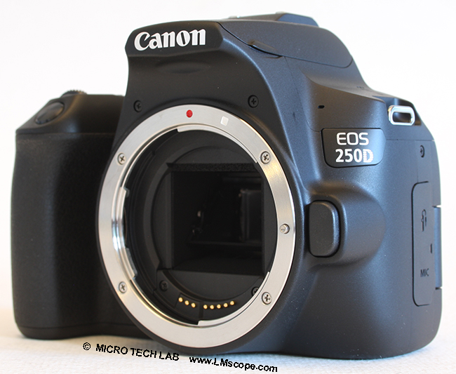 Kameragehäuse,Canon EOS 250D APS-C DSLR für Mikroskopie