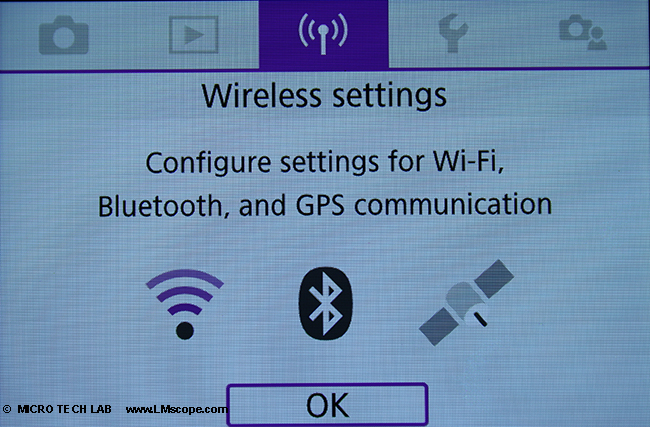  Configuration WLAN Wi-Fi Canon EOS 250D