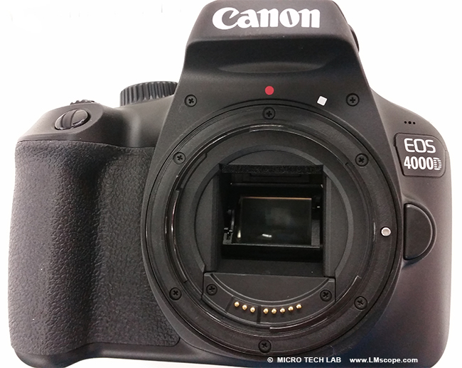 cámara reflex digital con sensor APS-C