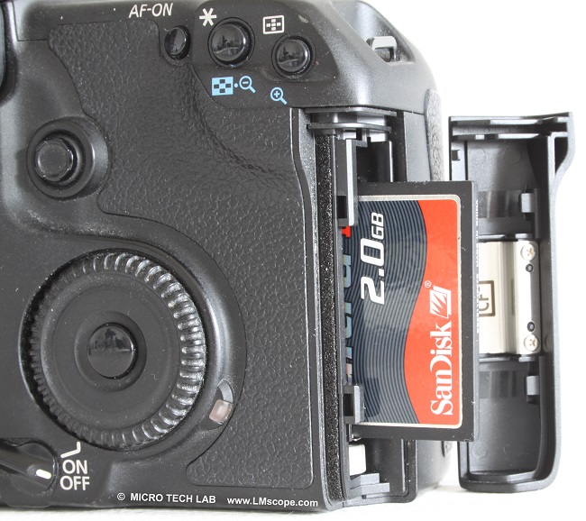 Canon EOS 40D memory card Compact Flash