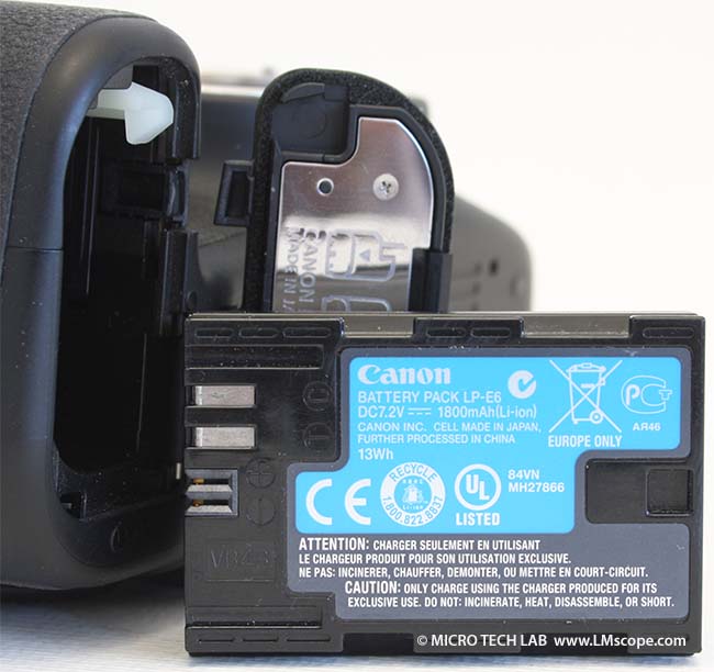 battery canon EOS 60D