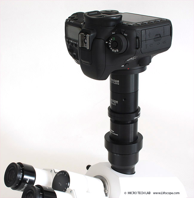 Canon EOS 7D II Mikroskopadapter DSLR DSLM
