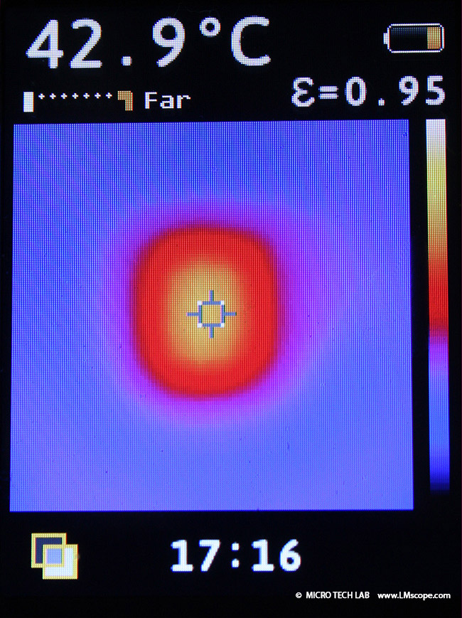 Canon EOS Sensortemperatur APS-C Kamera