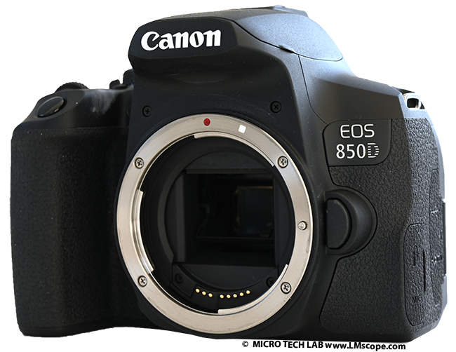 Canon EOS 850D APS-C Sensor EF-Bajonett