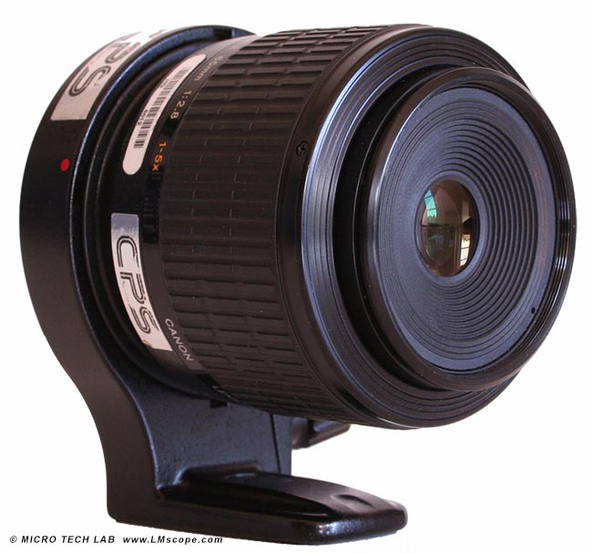Canon MP E 65 adaptersolution macrolens