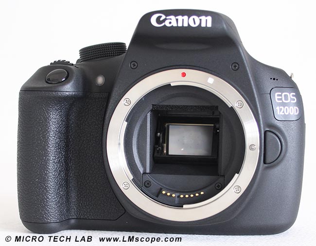 Canon EOS 1200D Frontansicht