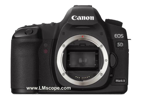 Canon EOS 5D DSLR for microscopy