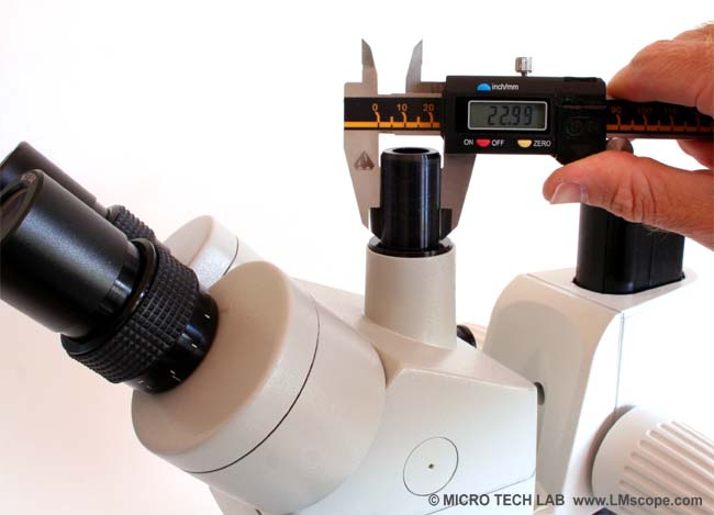 Euromex Novex stereomicroscope photo port