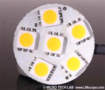 éclairage à LED révolutionne la microscopie