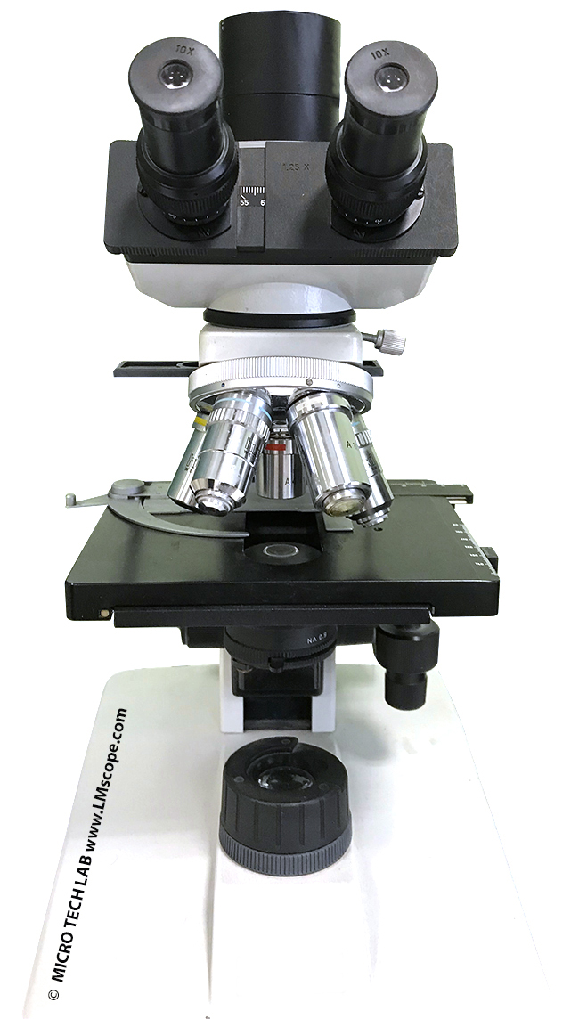 Laboratory microscope Hund H500 H600 Wetzlar c-mount camera H600 HP LED