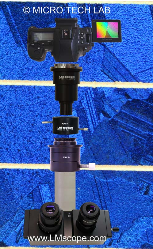 Mikroskopadapter Olympus SZ, Olympus BH, Olympus CX, SZH-PT, SZ-PT, U-SPT