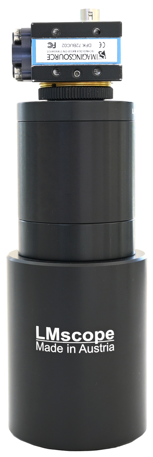 LM photo microscope with tube optics C-mount cameras, connect microscope lenses to C-mount cameras