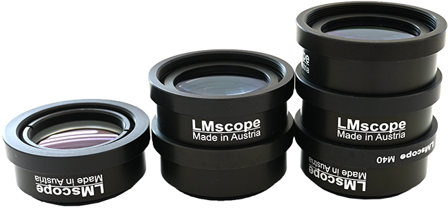 LM Makroobjektive Übersicht: Fotomikroksop Mikroskopobjektive Makrofotografie